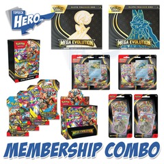 Pokemon Mega Evolution MEMBERSHIP COMBO